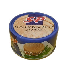 LOMITOS DE ATUN AL NATURAL S Y P